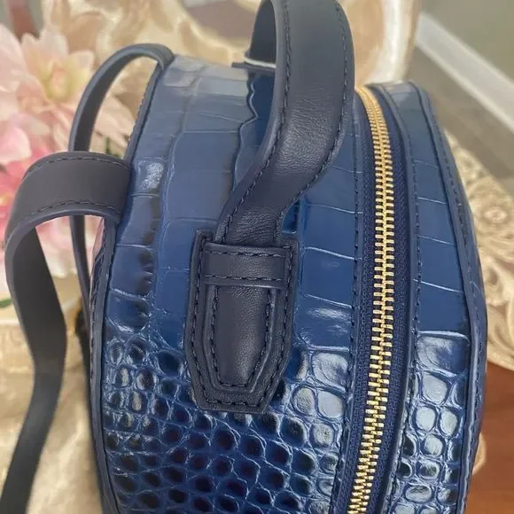 Tory Burch tory burch croc-embossed backpack - Picture 8 of 10